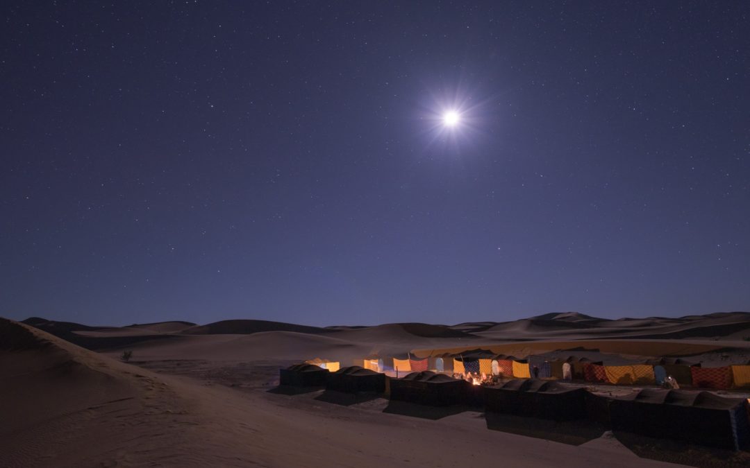 FROM MARRAKECH: 4 Days Desert Tour: Atlas Mountains – Erg Chigaga dunes – Desert camps